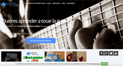 Desktop Screenshot of guitarraenunclic.com