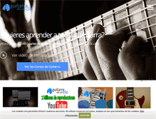 Tablet Screenshot of guitarraenunclic.com